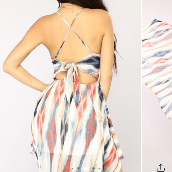 Fashion Nova Feels Like Destiny Maxi Dress - Picture 1 of 4